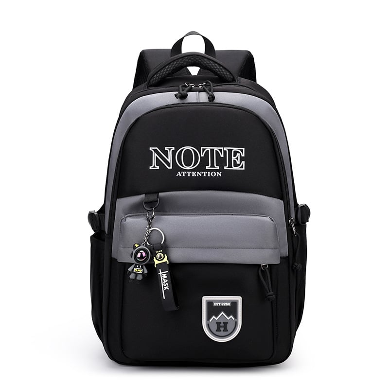 Σχολικό σακίδιο πλάτης - Νάιλον, Λειτουργία μείωσης βάρους, Καμπύλες ρυθμίσεις ώμων, Πολυεστερική επένδυση, Αστικός μινιμαλιστικός σχεδιασμός