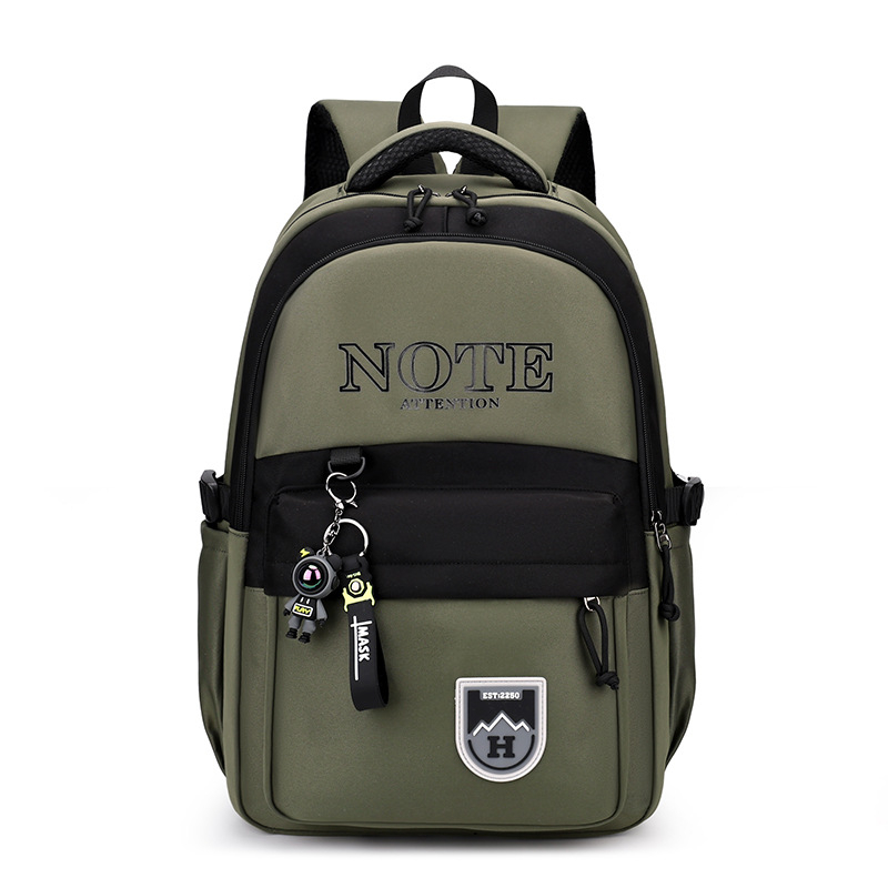 Σχολικό σακίδιο πλάτης - Νάιλον, Λειτουργία μείωσης βάρους, Καμπύλες ρυθμίσεις ώμων, Πολυεστερική επένδυση, Αστικός μινιμαλιστικός σχεδιασμός