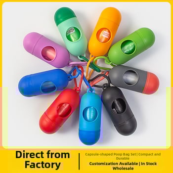 Pungi pentru fecale de câine, tip rolă, material PE, grosime standard, brand Jinchong