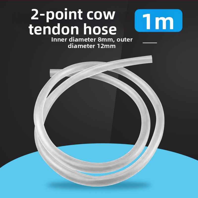 Johnson Aquarium Marháinak inakából készült cső az akváriumi vízcsere és oxigénellátásához, átlátszó cső merülőpumpához, 1 kg