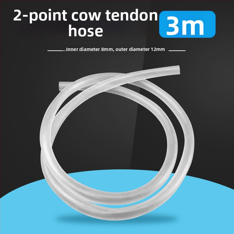 Johnson Aquarium Marháinak inakából készült cső az akváriumi vízcsere és oxigénellátásához, átlátszó cső merülőpumpához, 1 kg