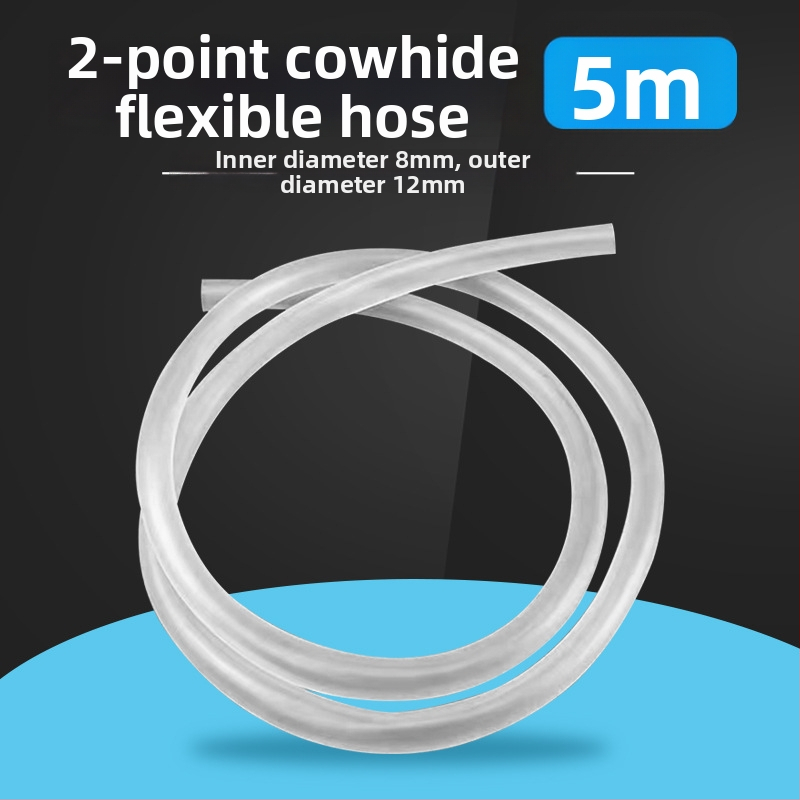 Johnson Aquarium Marháinak inakából készült cső az akváriumi vízcsere és oxigénellátásához, átlátszó cső merülőpumpához, 1 kg