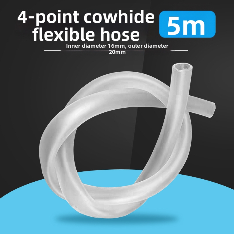 Johnson Aquarium Marháinak inakából készült cső az akváriumi vízcsere és oxigénellátásához, átlátszó cső merülőpumpához, 1 kg