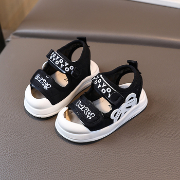 Korejskog stila unisex bebe sandale s mekom potplatom, PU gornji dio, za 12–36 mjeseci