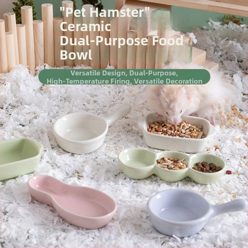 Castron ceramic pentru hamsteri, porțelan, brand Shuo ni, origine Chaozhou, Guangdong, cod Ph20250629