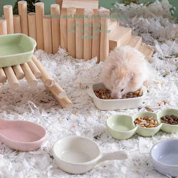 Castron ceramic pentru hamsteri, porțelan, brand Shuo ni, origine Chaozhou, Guangdong, cod Ph20250629