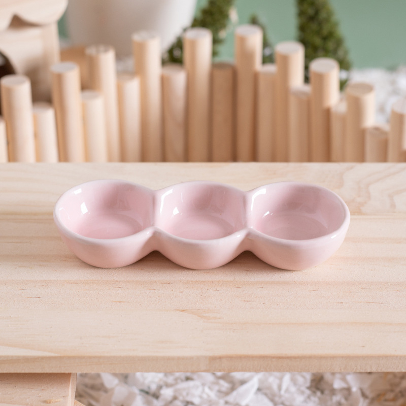 Castron ceramic pentru hamsteri, porțelan, brand Shuo ni, origine Chaozhou, Guangdong, cod Ph20250629