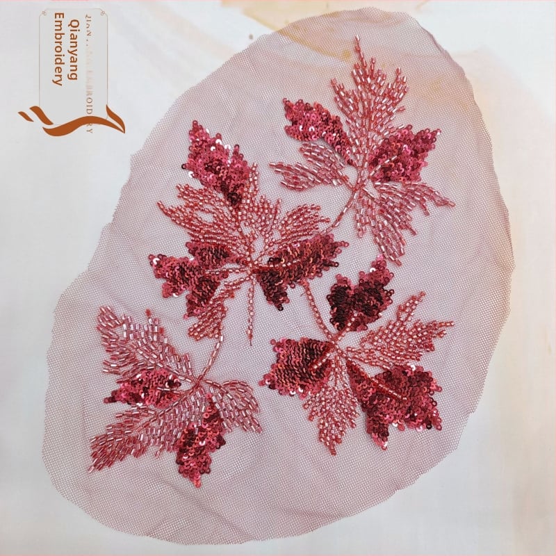 Μηχανή Κεντήματος με Χάντρες - Κεντήσιμο με σωληνωτές χάντρες και παγιέτες, κατάλληλη για καπέλα, πουλόβερ και ρούχα - Μάρκα: Qian Yang Embroidery