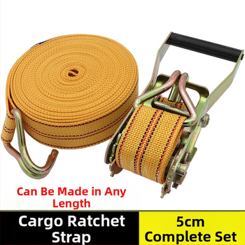 Szállítási rögzítő szalag horgos feszítőmechanizmussal teherautókhoz és konténerekhez