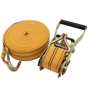 Szállítási rögzítő szalag horgos feszítőmechanizmussal teherautókhoz és konténerekhez