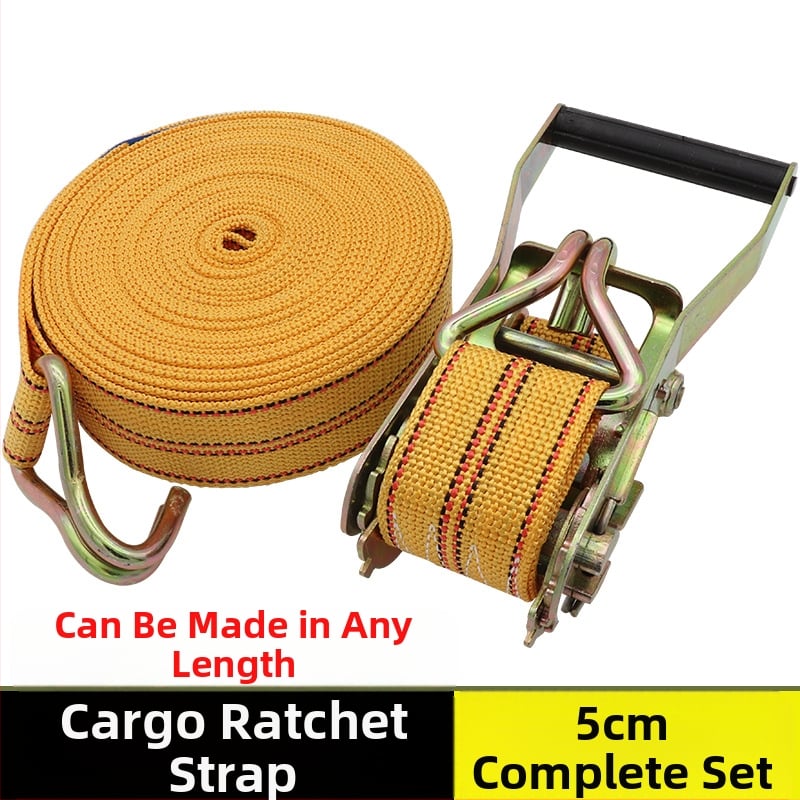 Szállítási rögzítő szalag horgos feszítőmechanizmussal teherautókhoz és konténerekhez