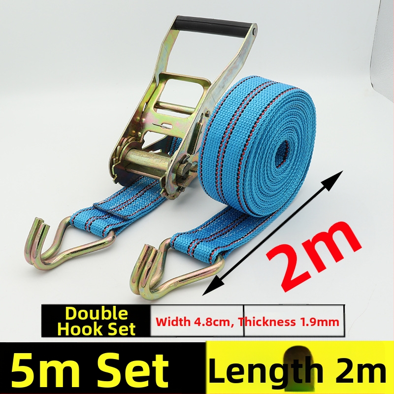 Szállítási rögzítő szalag horgos feszítőmechanizmussal teherautókhoz és konténerekhez