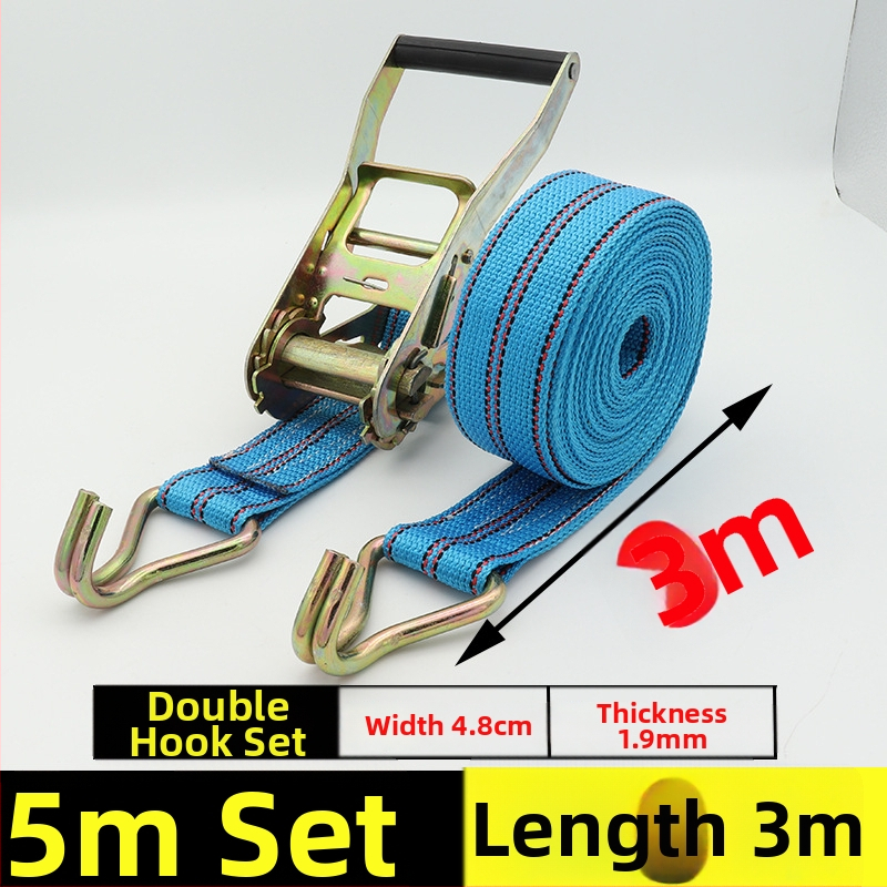 Szállítási rögzítő szalag horgos feszítőmechanizmussal teherautókhoz és konténerekhez