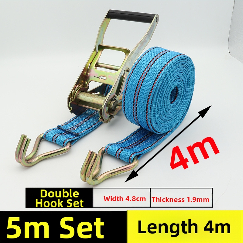 Szállítási rögzítő szalag horgos feszítőmechanizmussal teherautókhoz és konténerekhez