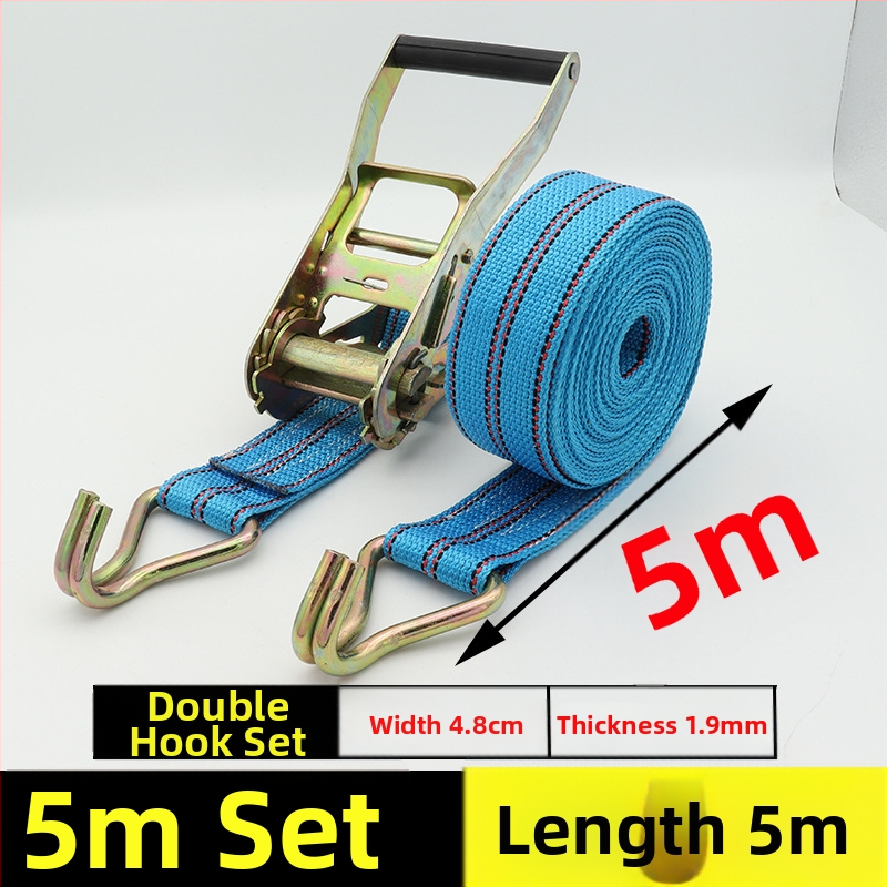 Szállítási rögzítő szalag horgos feszítőmechanizmussal teherautókhoz és konténerekhez