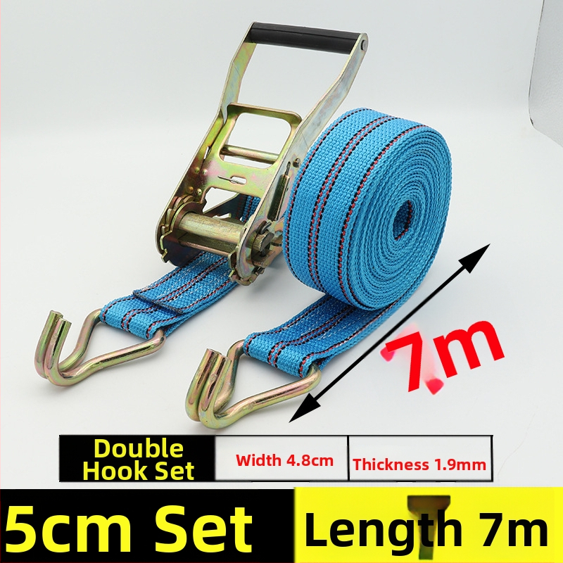 Szállítási rögzítő szalag horgos feszítőmechanizmussal teherautókhoz és konténerekhez