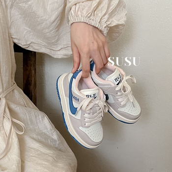 Pantofi sport pentru copii cu Velcro, talpă din cauciuc antiaderent, partea superioară din microfibră, guler jos, căptușeală din bumbac