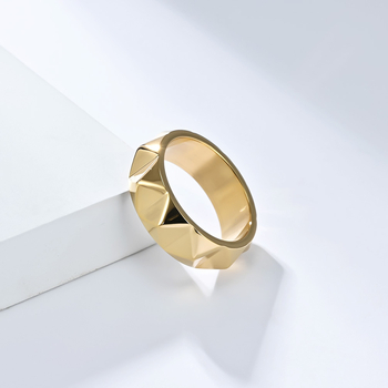 Inel bărbătesc din oțel inoxidabil — execuție de precizie, stil personalizat, bijuterii de mână, lansare iarna 2025