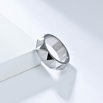 Inel bărbătesc din oțel inoxidabil — execuție de precizie, stil personalizat, bijuterii de mână, lansare iarna 2025