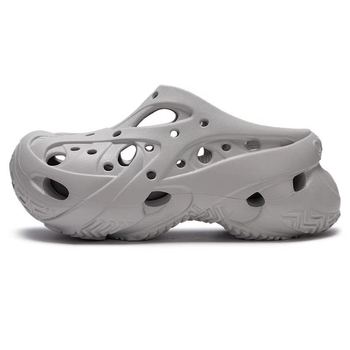 Sandale unisex Crocs-style, talpă EVA 3 cm, creștere înălțime, respirante și anti-derapante.