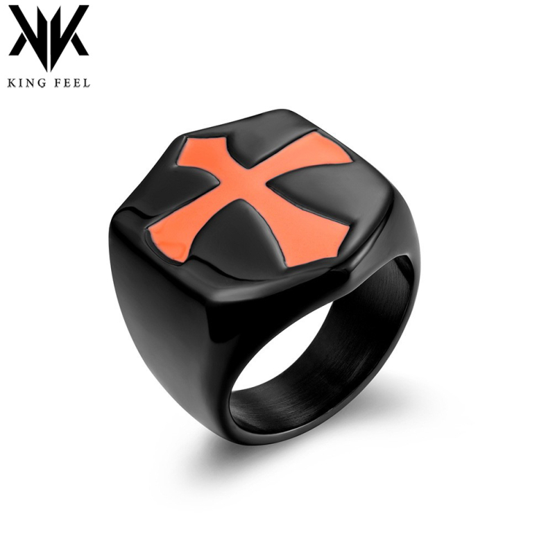 Inel din oțel de titan, design geometric, unisex (finisaj lucios)