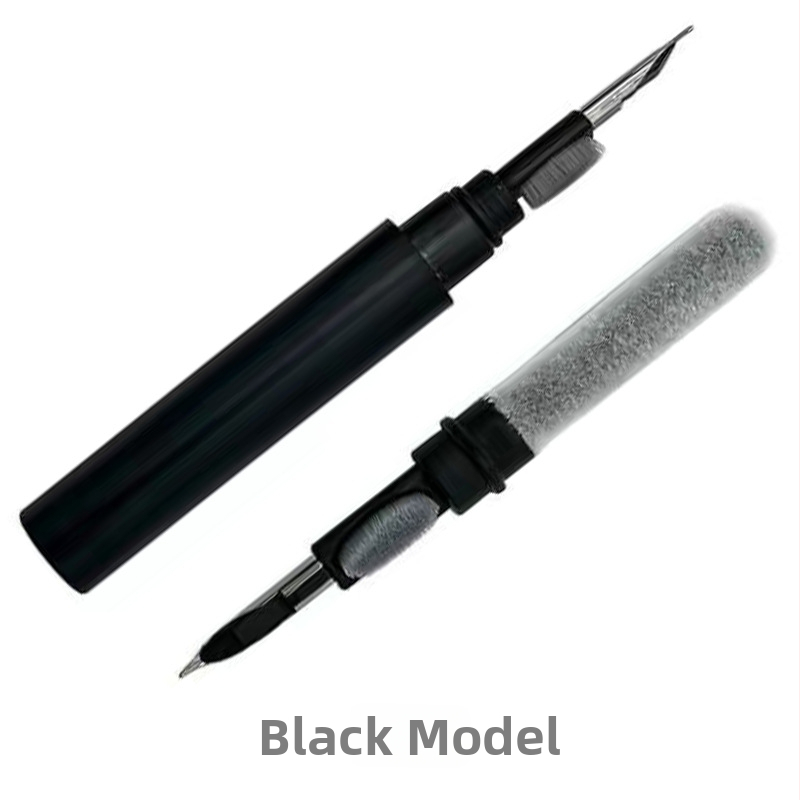 Set de curățare pentru electronice: set de trei piese pentru tastatură, cameră și telefon mobil; ABS material; greutate 136,7 g