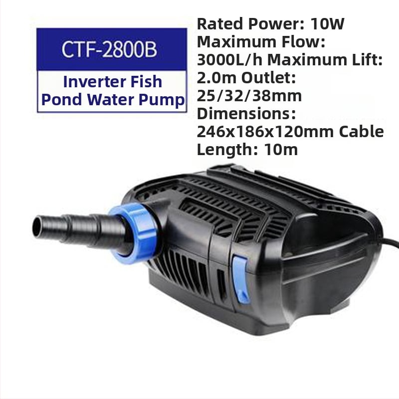 SUNSUN/Sensen CTF sorozat merülő tószivattyú kőbarlang díszítéshez, körforgás és szűrés, tömege 5 kg