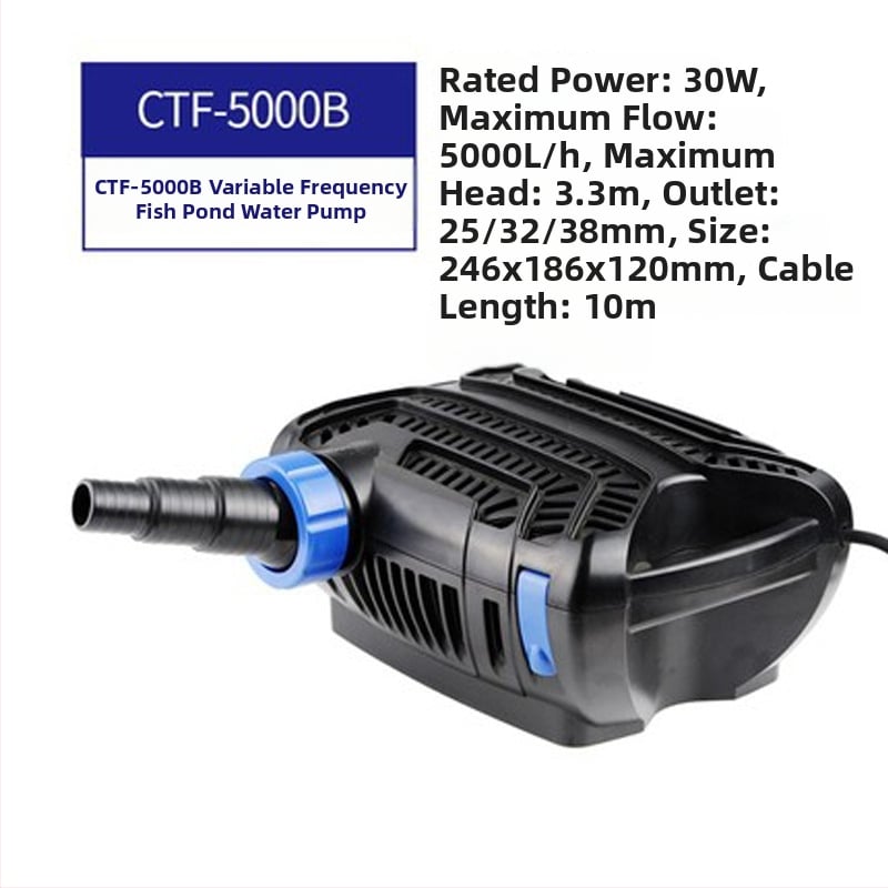 SUNSUN/Sensen CTF sorozat merülő tószivattyú kőbarlang díszítéshez, körforgás és szűrés, tömege 5 kg