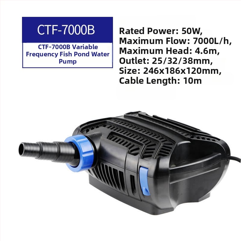 SUNSUN/Sensen CTF sorozat merülő tószivattyú kőbarlang díszítéshez, körforgás és szűrés, tömege 5 kg