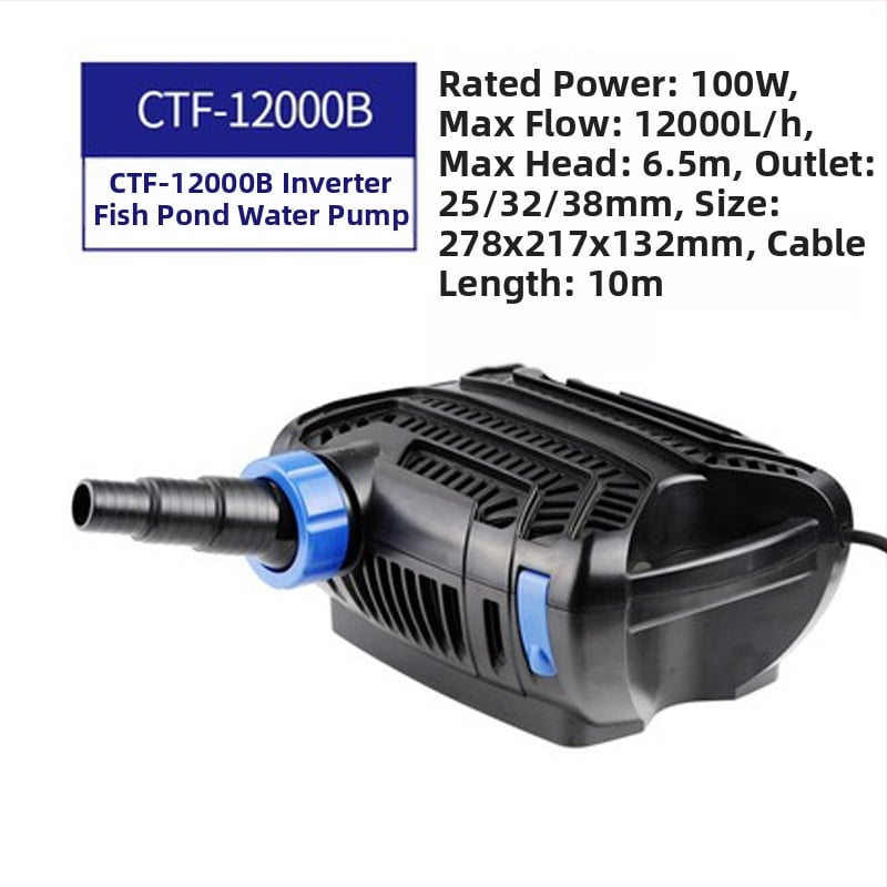 SUNSUN/Sensen CTF sorozat merülő tószivattyú kőbarlang díszítéshez, körforgás és szűrés, tömege 5 kg