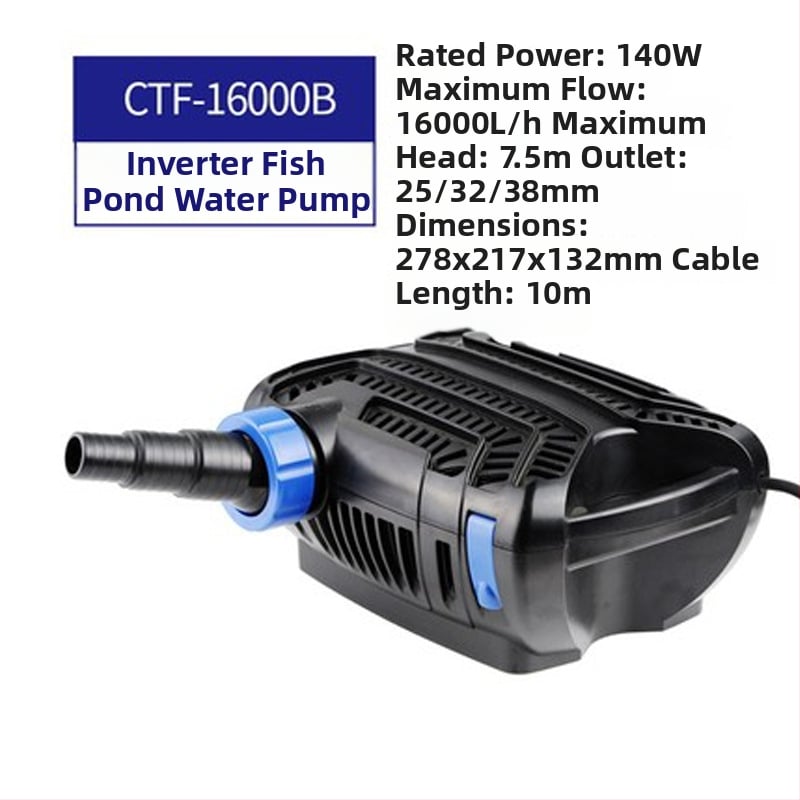 SUNSUN/Sensen CTF sorozat merülő tószivattyú kőbarlang díszítéshez, körforgás és szűrés, tömege 5 kg