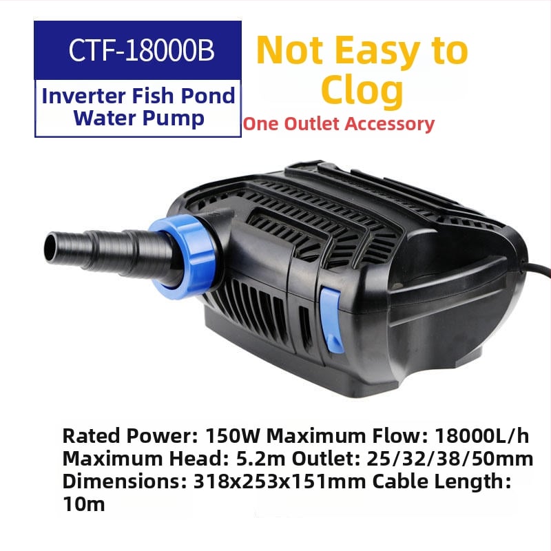 SUNSUN/Sensen CTF sorozat merülő tószivattyú kőbarlang díszítéshez, körforgás és szűrés, tömege 5 kg