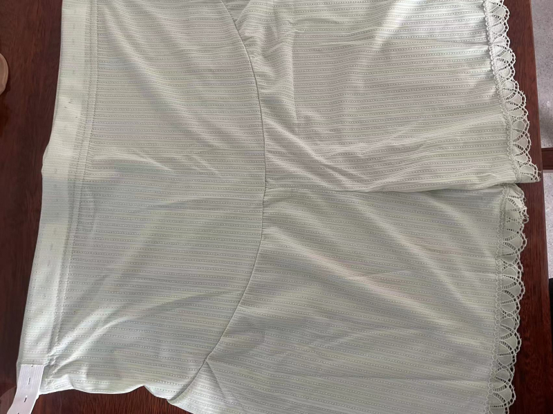Trudničke sigurnosne šorceve s Ice Silk tkivom, ultra tanke, visoki pojas, slobodan kroj, podrška trbuhu; poliester 90–95%, spandeks ispod 30%