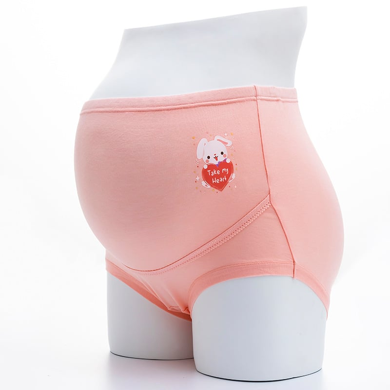 Chiloți de maternitate talie înaltă, din Modal respirabil, susținere abdominală, căptușeală Modal, pentru toate anotimpurile