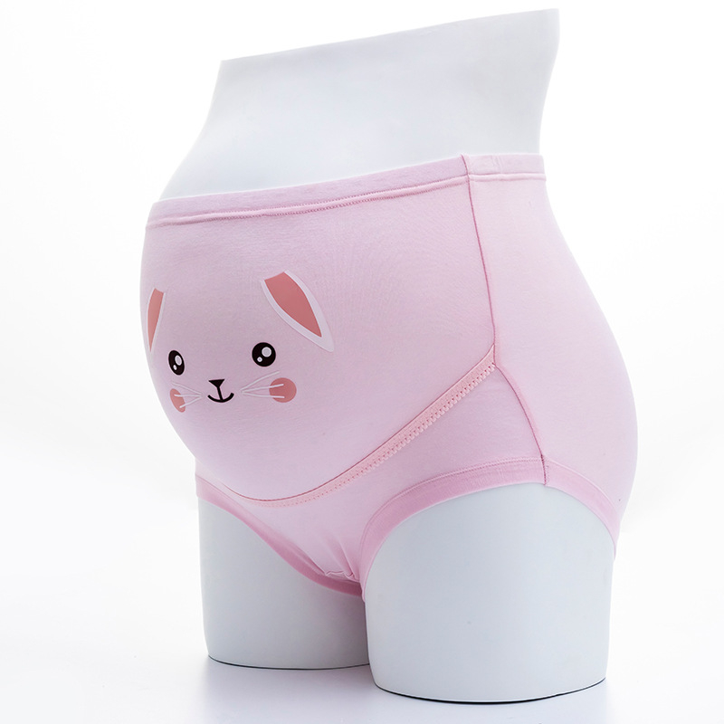 Chiloți de maternitate talie înaltă, din Modal respirabil, susținere abdominală, căptușeală Modal, pentru toate anotimpurile