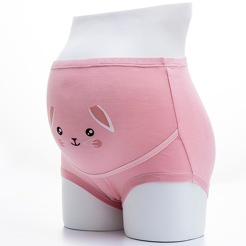 Chiloți de maternitate talie înaltă, din Modal respirabil, susținere abdominală, căptușeală Modal, pentru toate anotimpurile