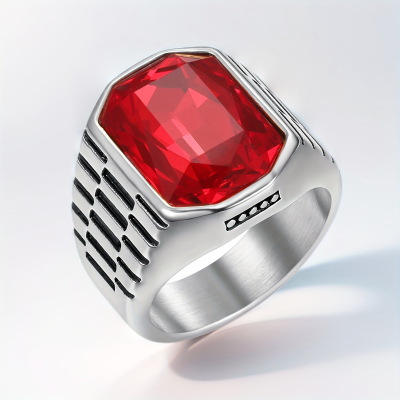 Prsten od 304 nerđajućeg čelika, poliran završetak, unisex, personaliziran stil, dodatak
