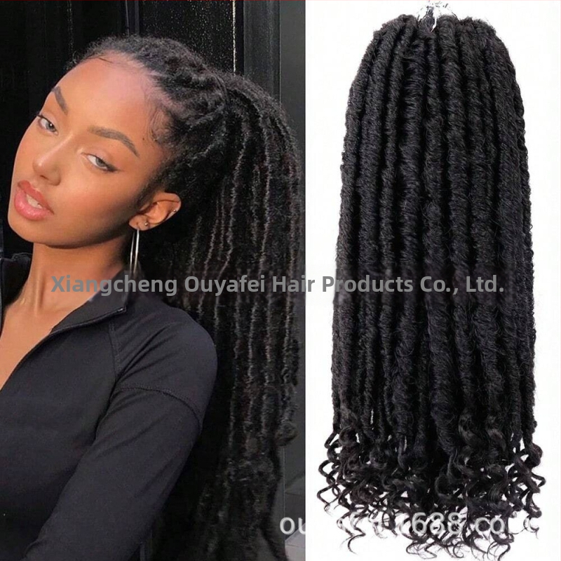 Goddess Faux Locs kukičane pletenice – afro stil slobode