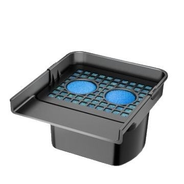 Izlaz fontane za ribnjak s vodopadom — programabilno upravljan; kombinirano raspršivanje; ABS plastika; težina 3 kg