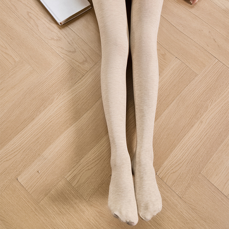 Trudničke pantyhose s vertikalnim crtama, debele, najlon/poliester, podrška trbuha, zima
