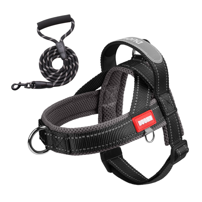 Hamac za psa u stilu sedla, prsni remen (Duomao, poliester, podrijetlo Zhejiang, dizajn bez stezanja, široke webbing trake)