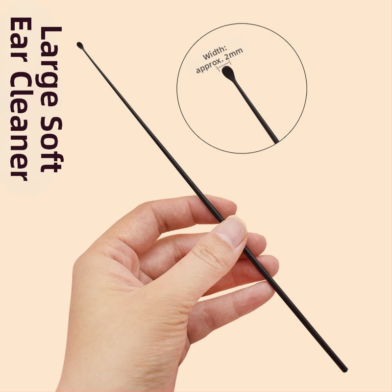 Nástroj na čistenie uší so svetielkujúcim lúčom v tme, plastová rúčka, mäkký elastický dizajn, bezbolestné čistenie ušného kanála, model 98AjE0j+dAEYnMP/3UOMNdIEKCE=