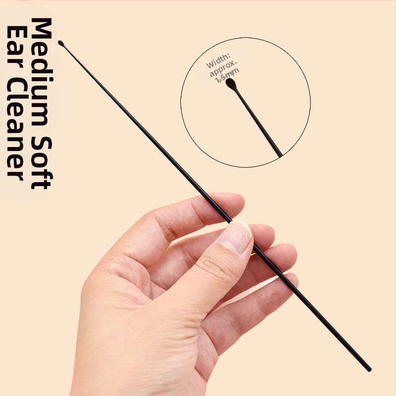 Nástroj na čistenie uší so svetielkujúcim lúčom v tme, plastová rúčka, mäkký elastický dizajn, bezbolestné čistenie ušného kanála, model 98AjE0j+dAEYnMP/3UOMNdIEKCE=