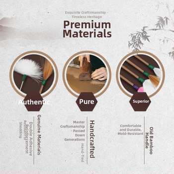 Κουτάλι αυτιού - χωρίς φως - Haifu ανοξείδωτος χάλυβας, μπαμπού και ξύλο - 100 τεμάχια