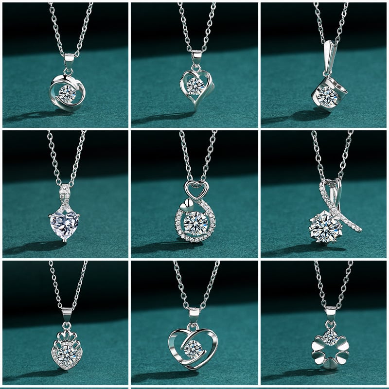 Висулка със сърцевидна форма от неръждаема стомана, моден градски стил