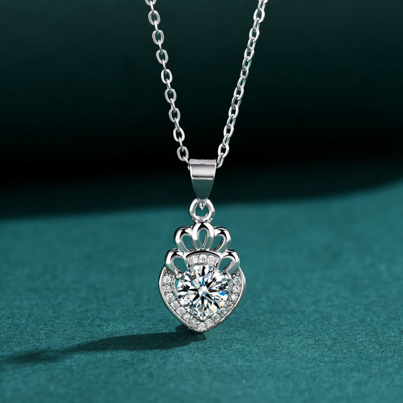 Висулка със сърцевидна форма от неръждаема стомана, моден градски стил