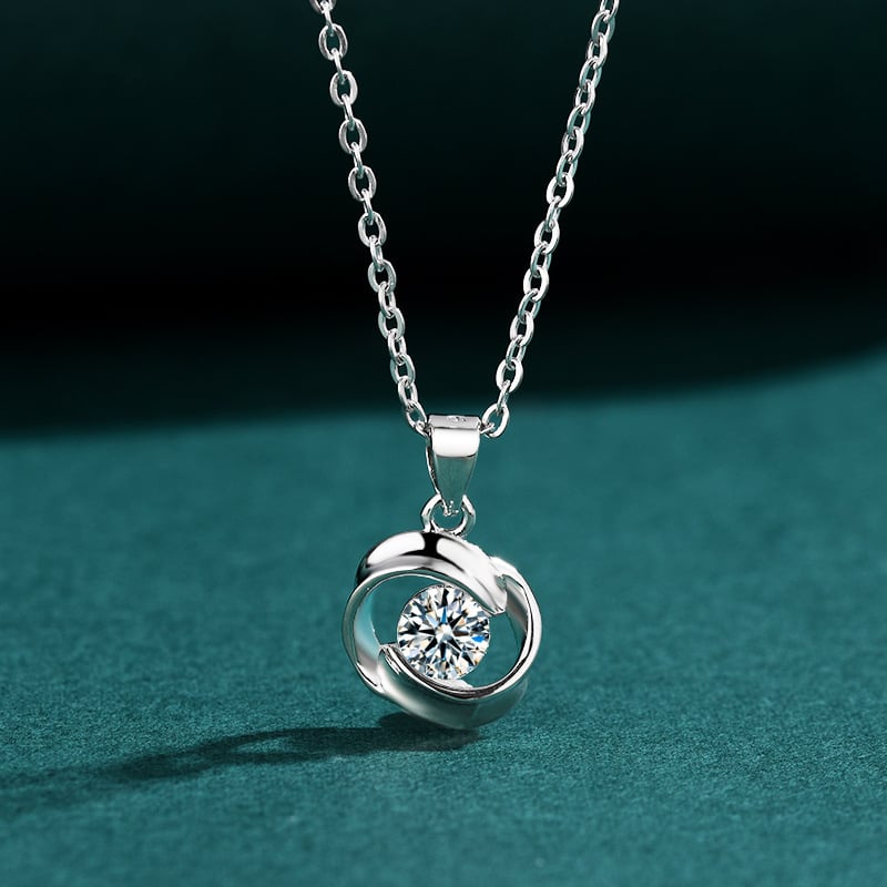 Висулка със сърцевидна форма от неръждаема стомана, моден градски стил