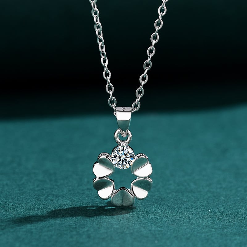 Висулка със сърцевидна форма от неръждаема стомана, моден градски стил