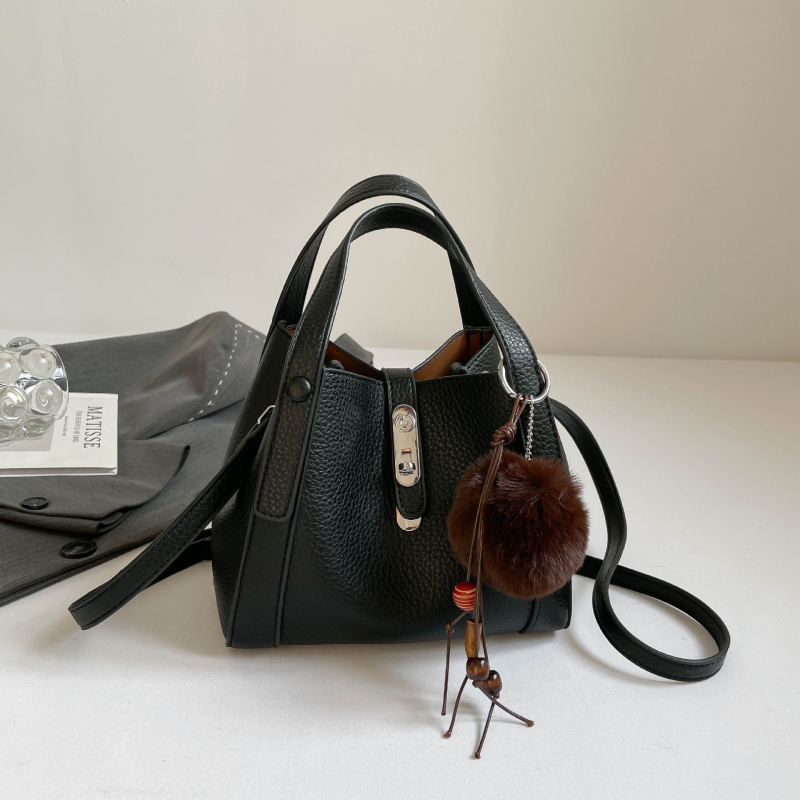 Visokokvalitetna lagana luksuzna crossbody torba s setom majka-kćer, PU materijal, oblik kofera, zatvaranje kopčom, jedna naramenica, zima 2025