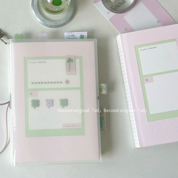 Planificator notebook pentru studenți, legare fără fir, copertă din hârtie, hârtie 80G, 100–200 pagini